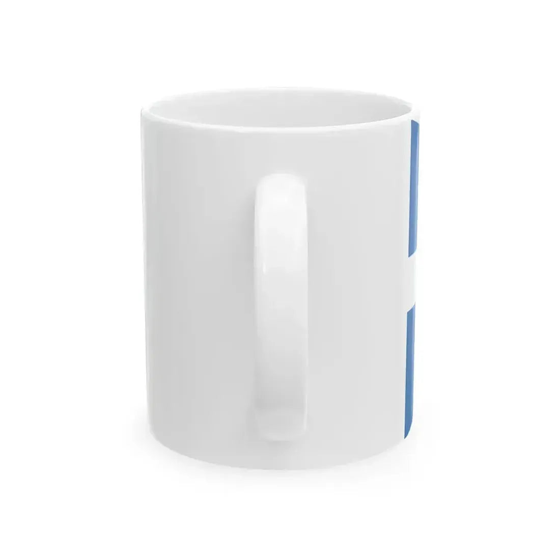 Burgee of Societa Triestina della Vela (Italy) White Coffee Mug - Go Mug Yourself