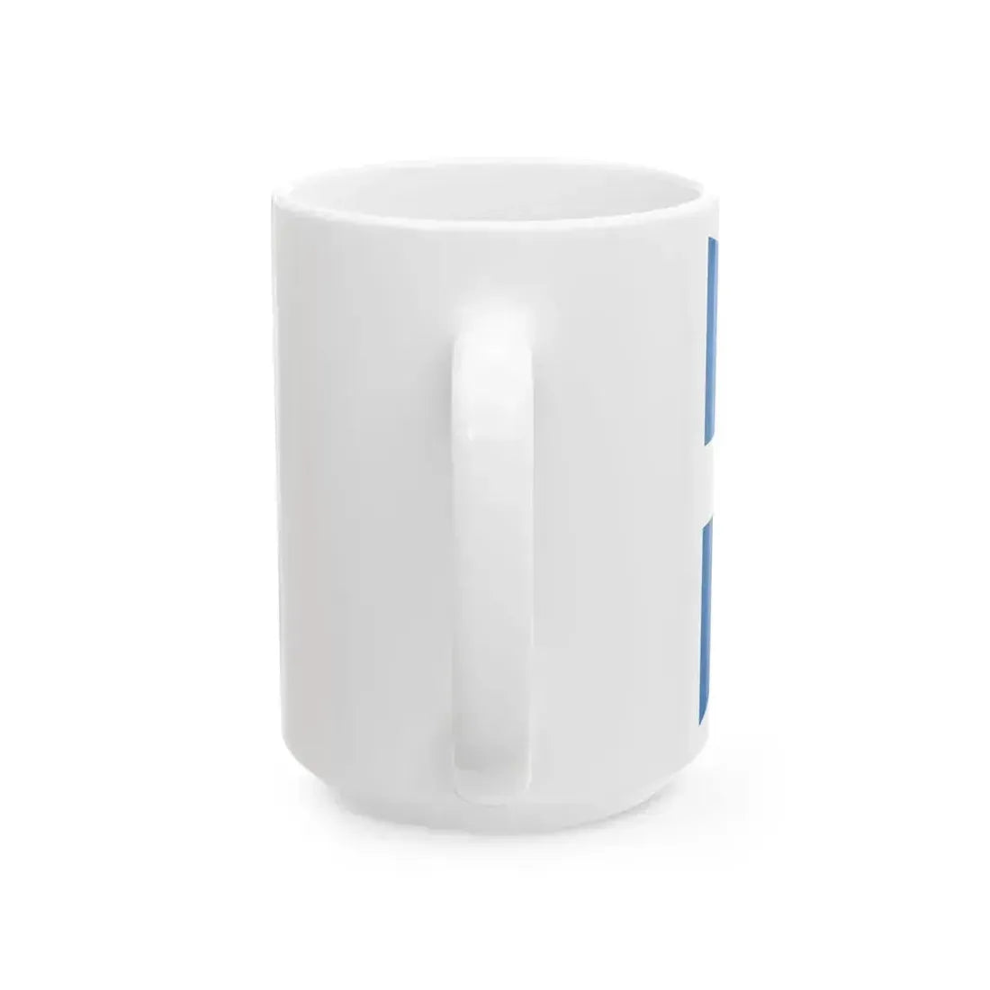 Burgee of Societa Triestina della Vela (Italy) White Coffee Mug - Go Mug Yourself