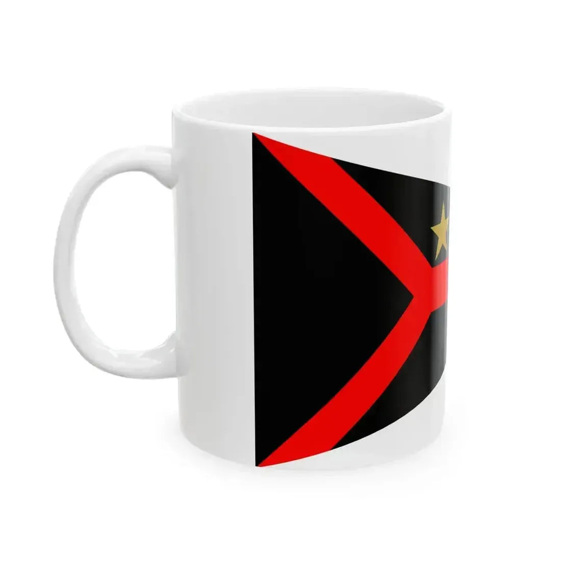 Burgee of Societa Vela Oscar Cosulich (Italy) White Coffee Mug - Go Mug Yourself