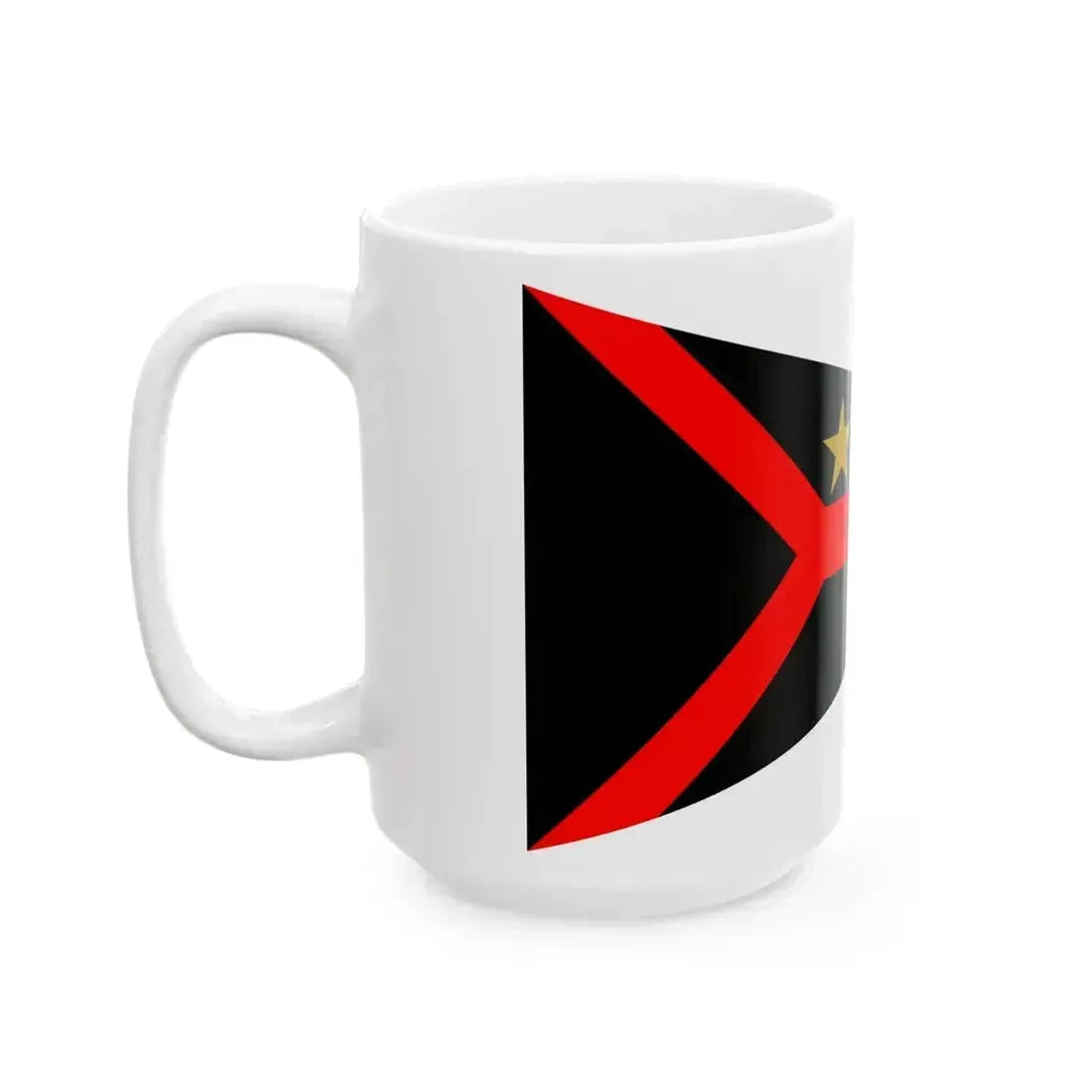 Burgee of Societa Vela Oscar Cosulich (Italy) White Coffee Mug - Go Mug Yourself