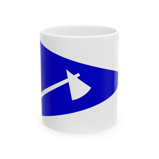 Burgee of Squantum YC (United States) White Coffee Mug 11oz - Go Mug Yourself
