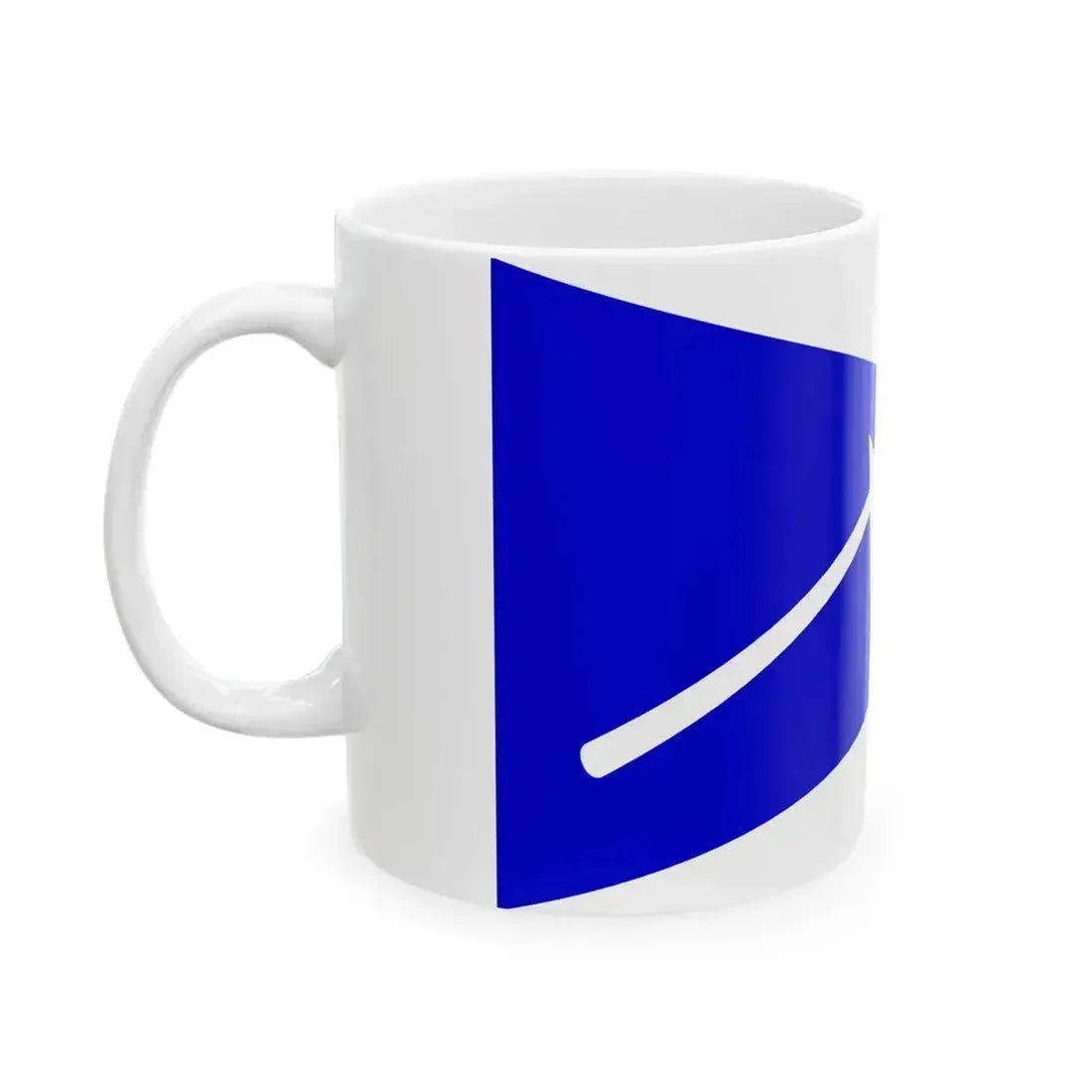 Burgee of Squantum YC (United States) White Coffee Mug - Go Mug Yourself