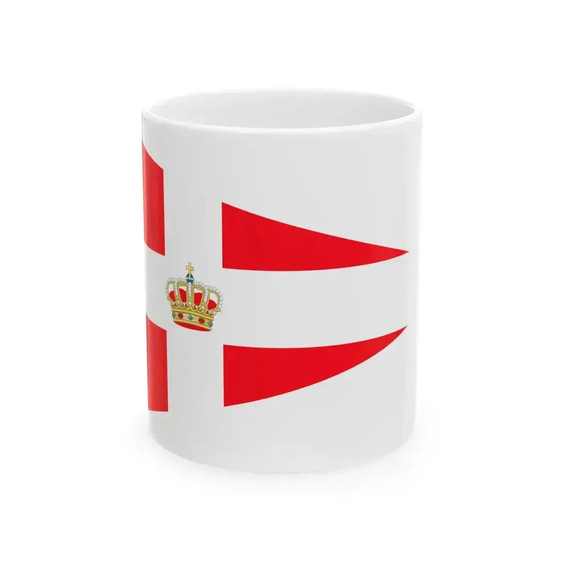 Burgee of SRNA (Belgium) White Coffee Mug 11oz - Go Mug Yourself