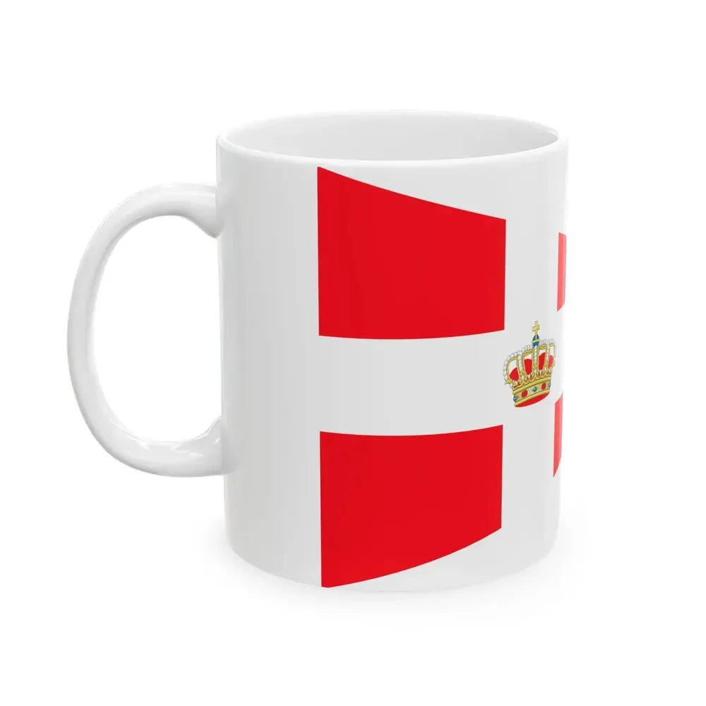 Burgee of SRNA (Belgium) White Coffee Mug - Go Mug Yourself
