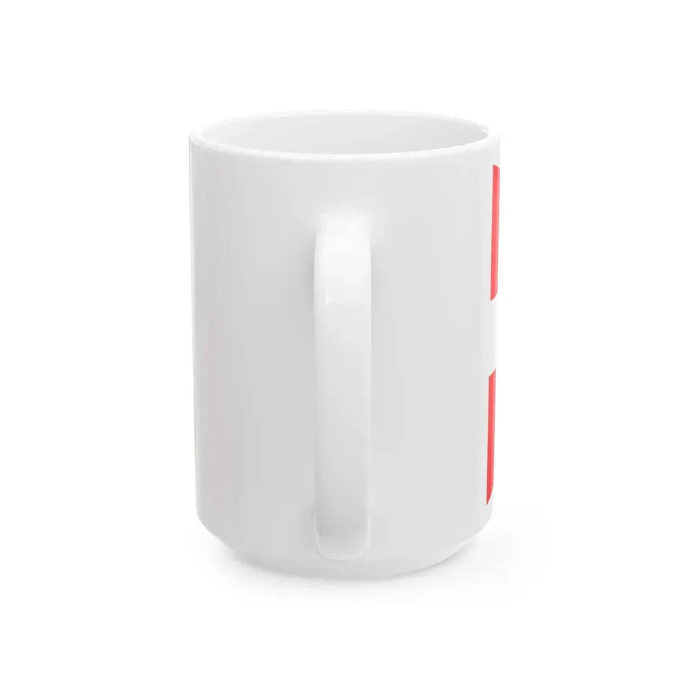 Burgee of SRNA (Belgium) White Coffee Mug - Go Mug Yourself