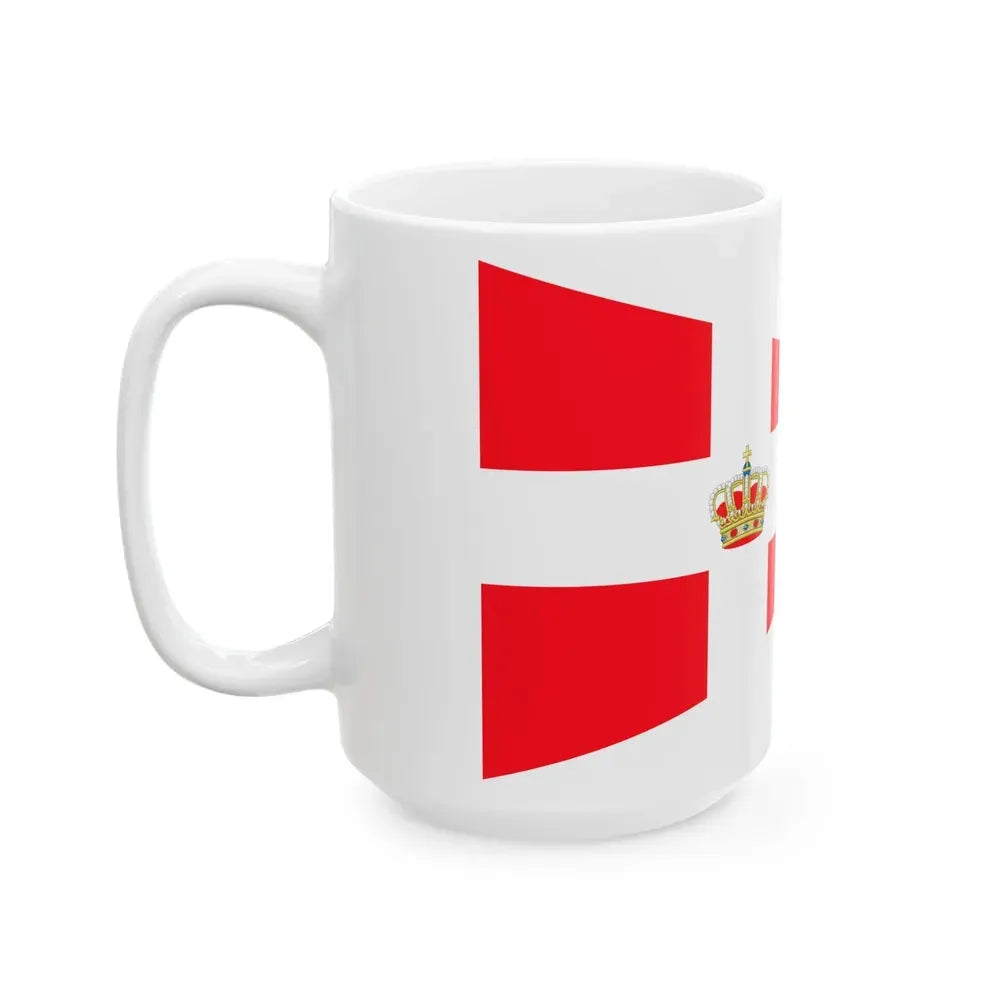 Burgee of SRNA (Belgium) White Coffee Mug - Go Mug Yourself