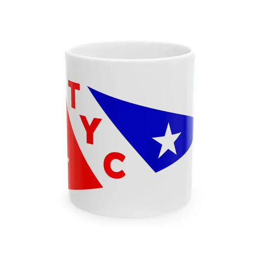 Burgee of Toledo YC (United States) White Coffee Mug 11oz - Go Mug Yourself