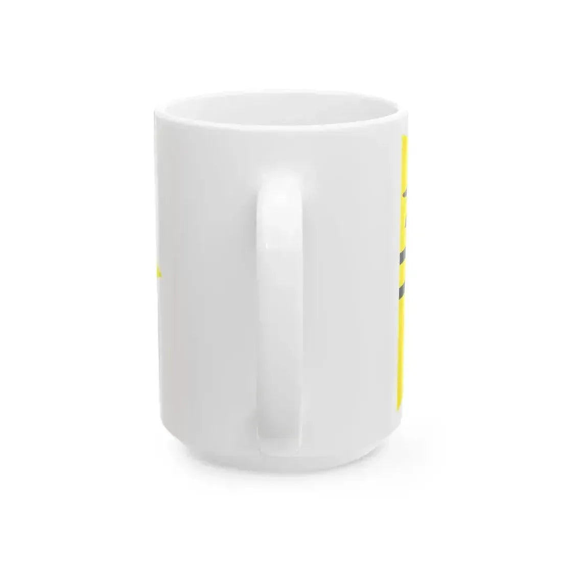 Burgee of VVW Galgenweel (Belgium) White Coffee Mug - Go Mug Yourself