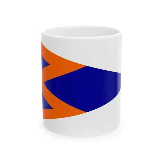 Burgee of Waikiki YC (United States) White Coffee Mug 11oz - Go Mug Yourself