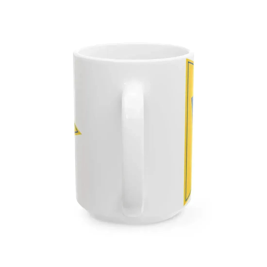 Burgee of Watersport Vereniging Scharendijke (Netherlands) White Coffee Mug - Go Mug Yourself