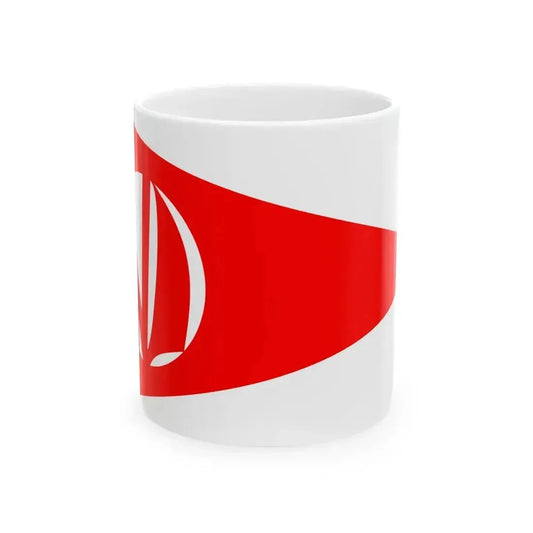 Burgee of Willamette Sailing Club (United States) White Coffee Mug 11oz - Go Mug Yourself