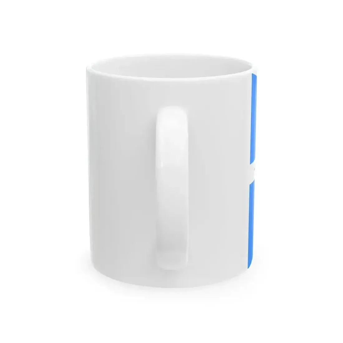 Burgee of Yacht Club Costa Smeralda (Italy) White Coffee Mug - Go Mug Yourself