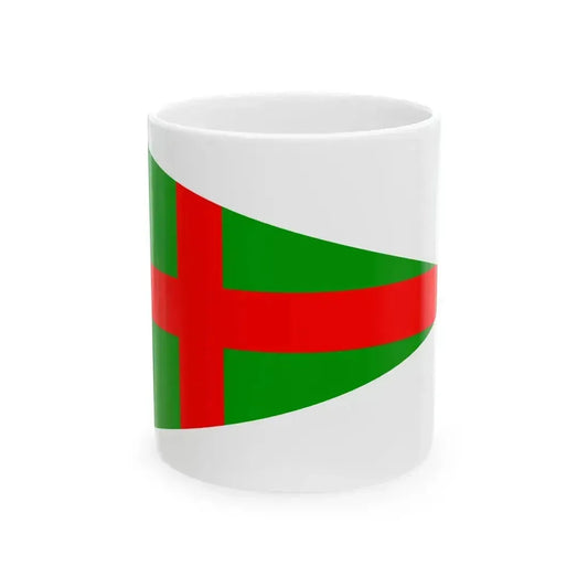 Burgee of YC Adriaco (Italy) White Coffee Mug 11oz - Go Mug Yourself