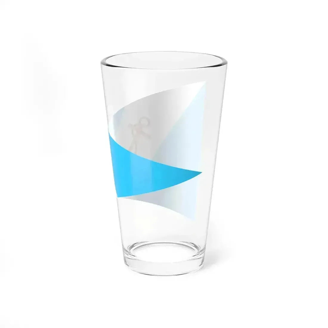 Burgee of YC Argentino (Argentina) Pint Glass 16oz - Go Mug Yourself