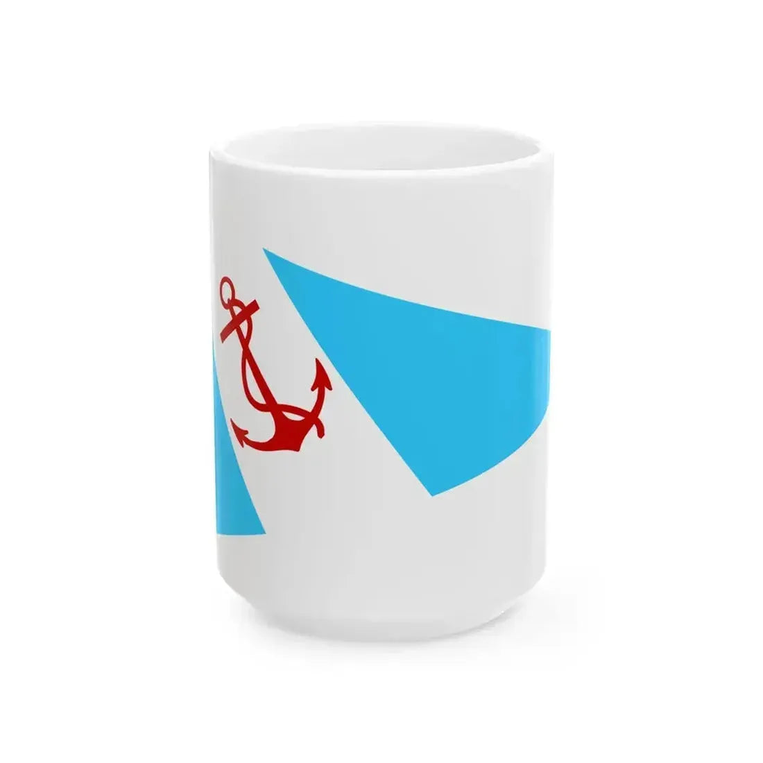 Burgee of YC Argentino (Argentina) White Coffee Mug 15oz - Go Mug Yourself