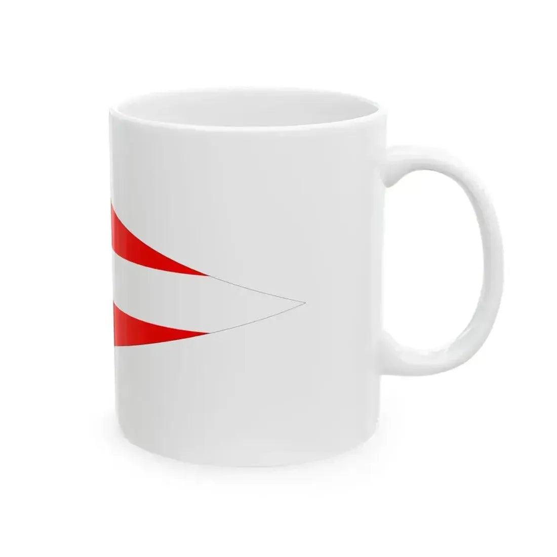 Burgee of yc italiano (Italy) White Coffee Mug - Go Mug Yourself