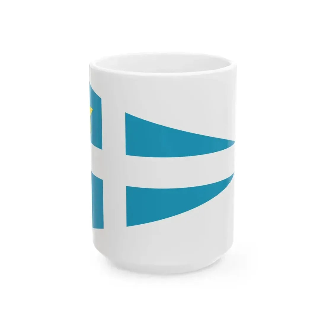 Burgee of YC Olivos (Argentina) White Coffee Mug 15oz - Go Mug Yourself