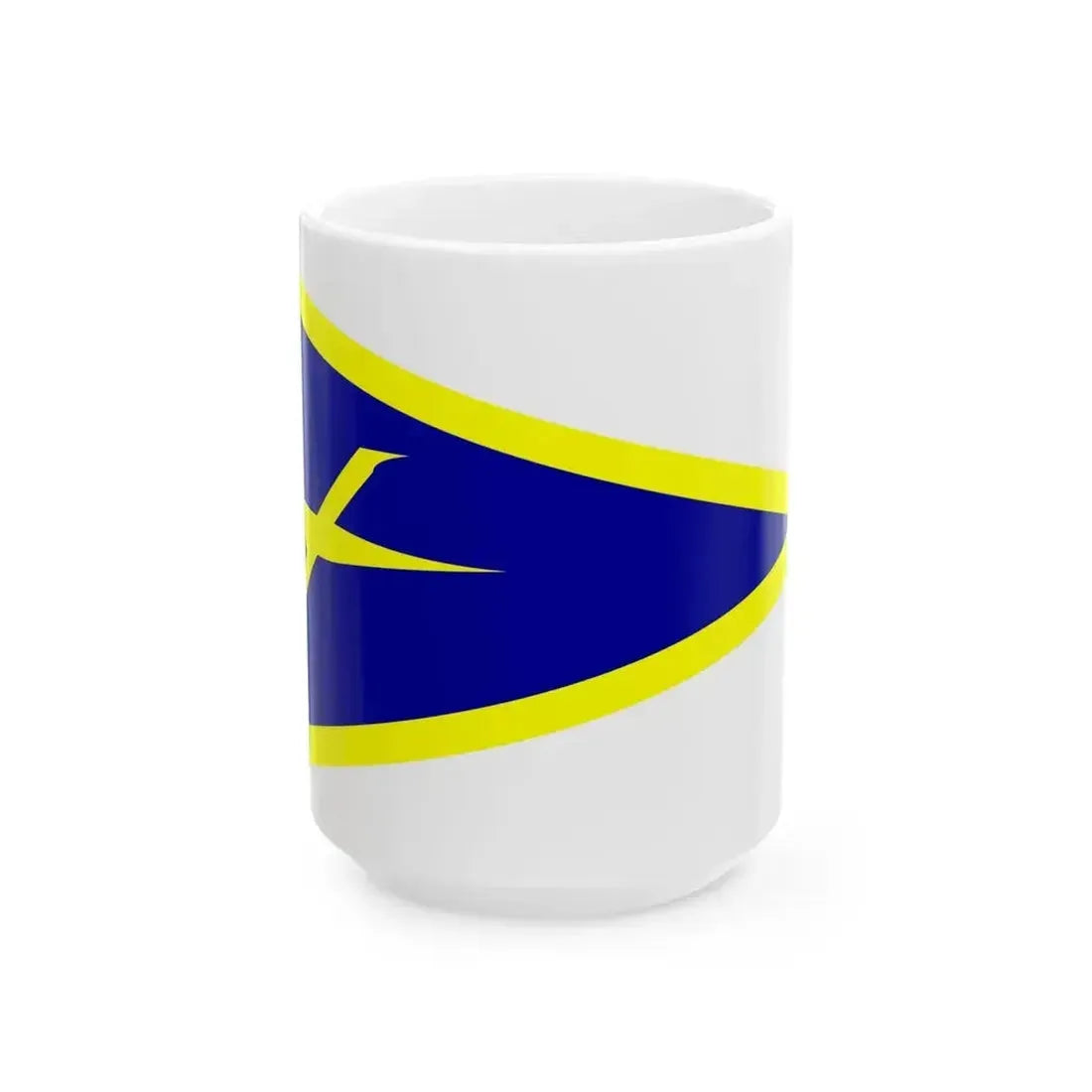 Burgee of yc punta ala (Italy) White Coffee Mug 15oz - Go Mug Yourself