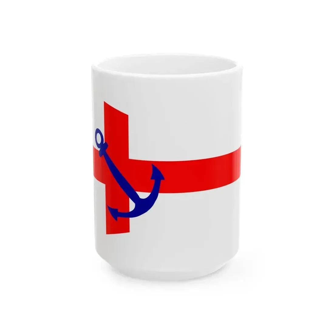 Burgee of YC Santa Fe (Argentina) White Coffee Mug 15oz - Go Mug Yourself
