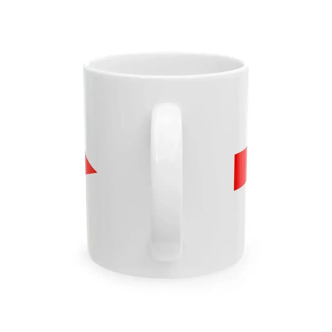 Burgee of YC Santa Fe (Argentina) White Coffee Mug - Go Mug Yourself