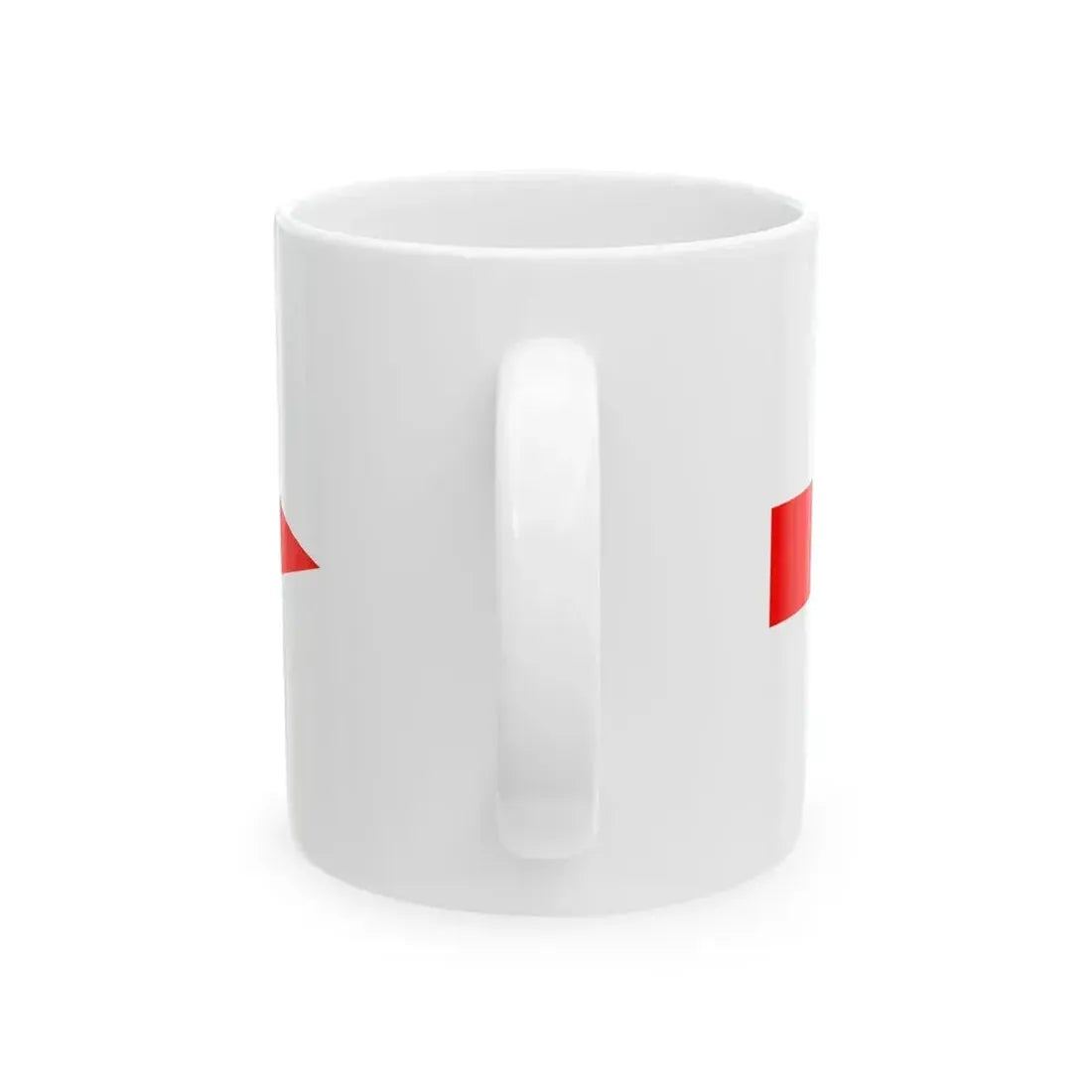 Burgee of YC Santa Fe (Argentina) White Coffee Mug - Go Mug Yourself
