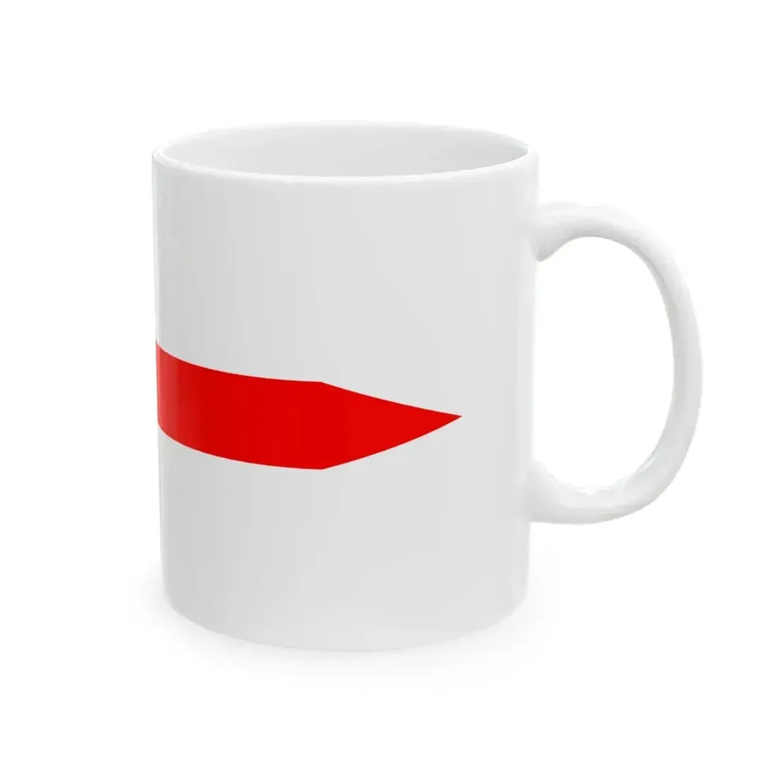 Burgee of YC Santa Fe (Argentina) White Coffee Mug - Go Mug Yourself