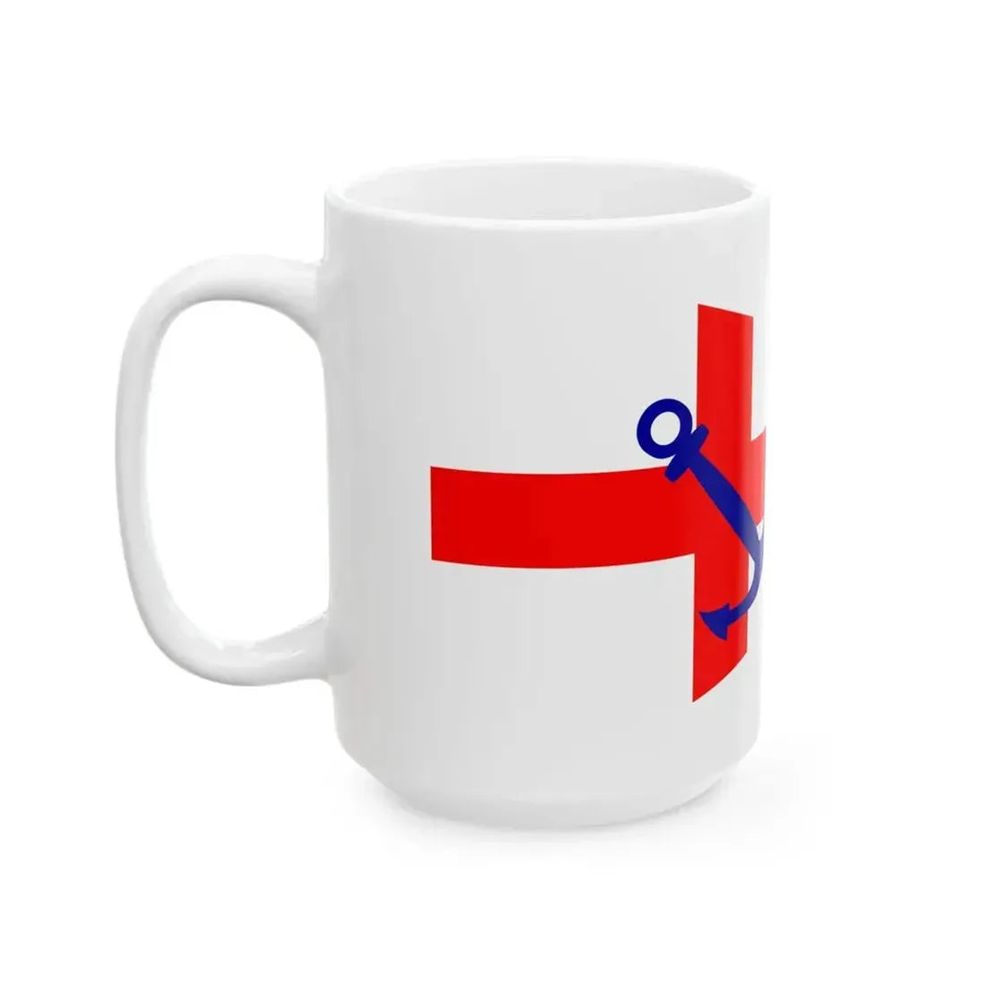Burgee of YC Santa Fe (Argentina) White Coffee Mug - Go Mug Yourself