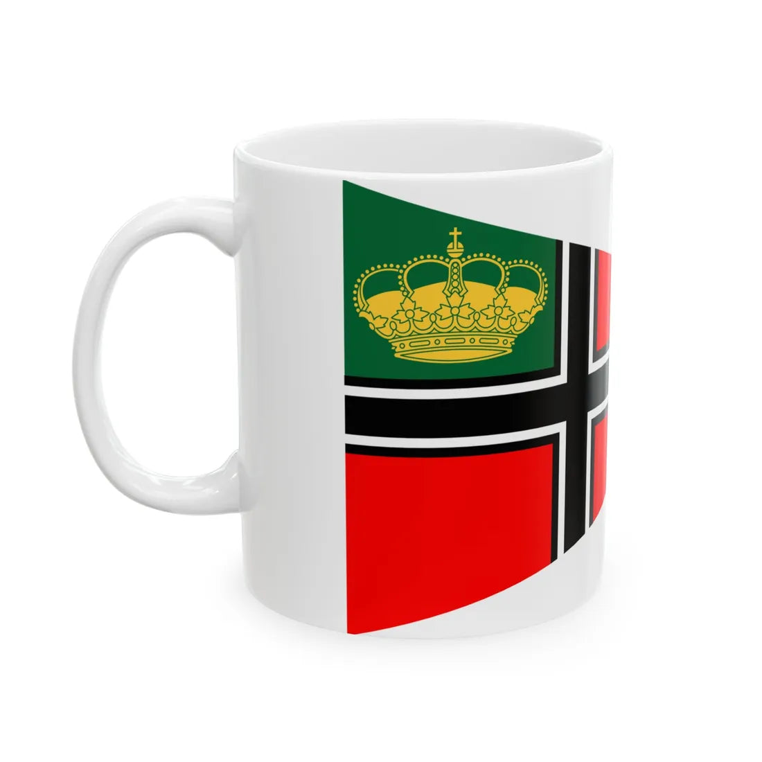 Burgee rcn puerto pollensa (Spain) White Coffee Mug - Go Mug Yourself