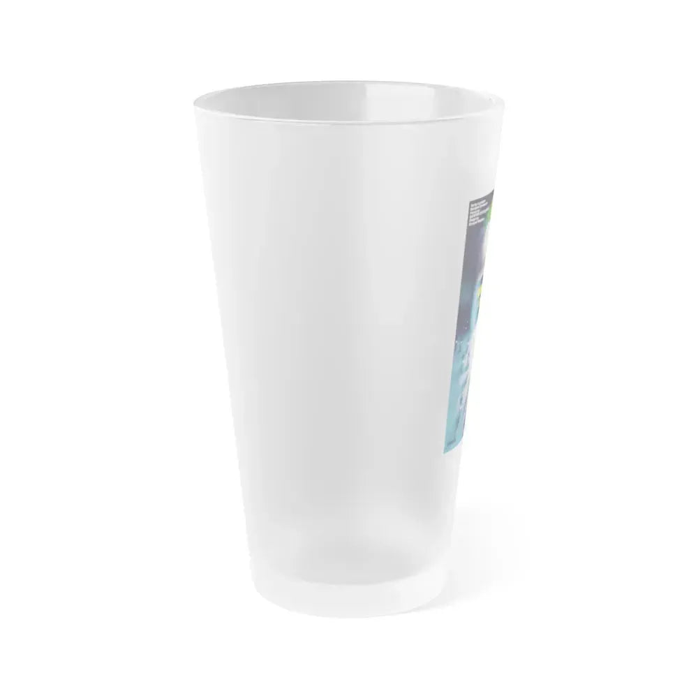 BURGLAR 1987 Movie Poster - Frosted Pint Glass 16oz - Go Mug Yourself