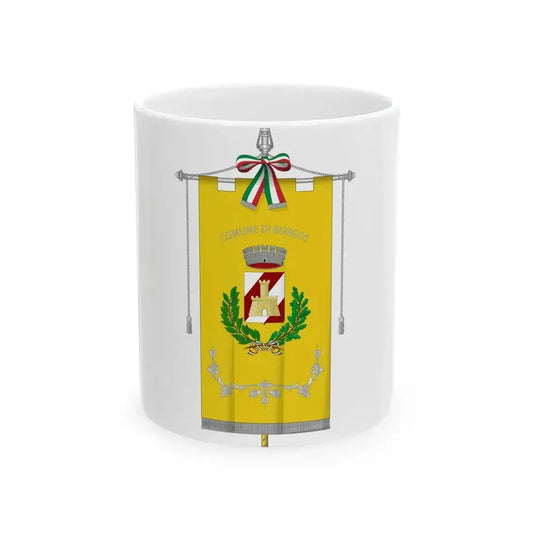 Burgos SS-Gonfalone (Italy) White Coffee Mug 11oz - Go Mug Yourself