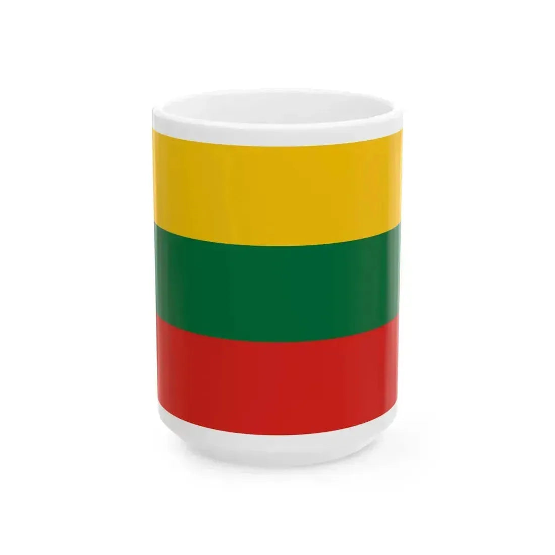 Burmese Nationalist Flag (Myanmar) White Coffee Mug 15oz - Go Mug Yourself