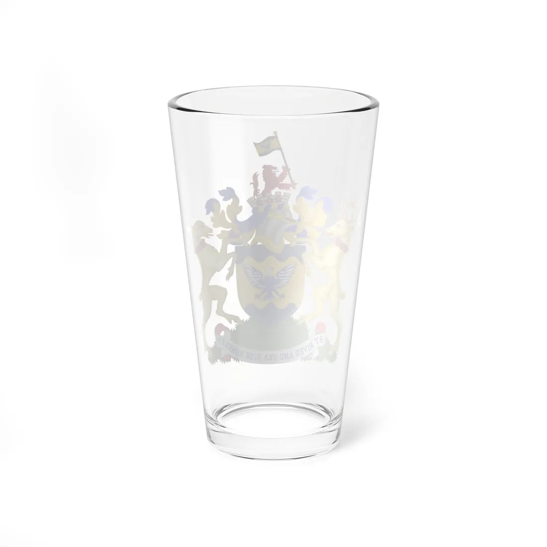 Burnaby BC coat of arms (Canada) (Coat of Arms) Pint Glass 16oz - Go Mug Yourself