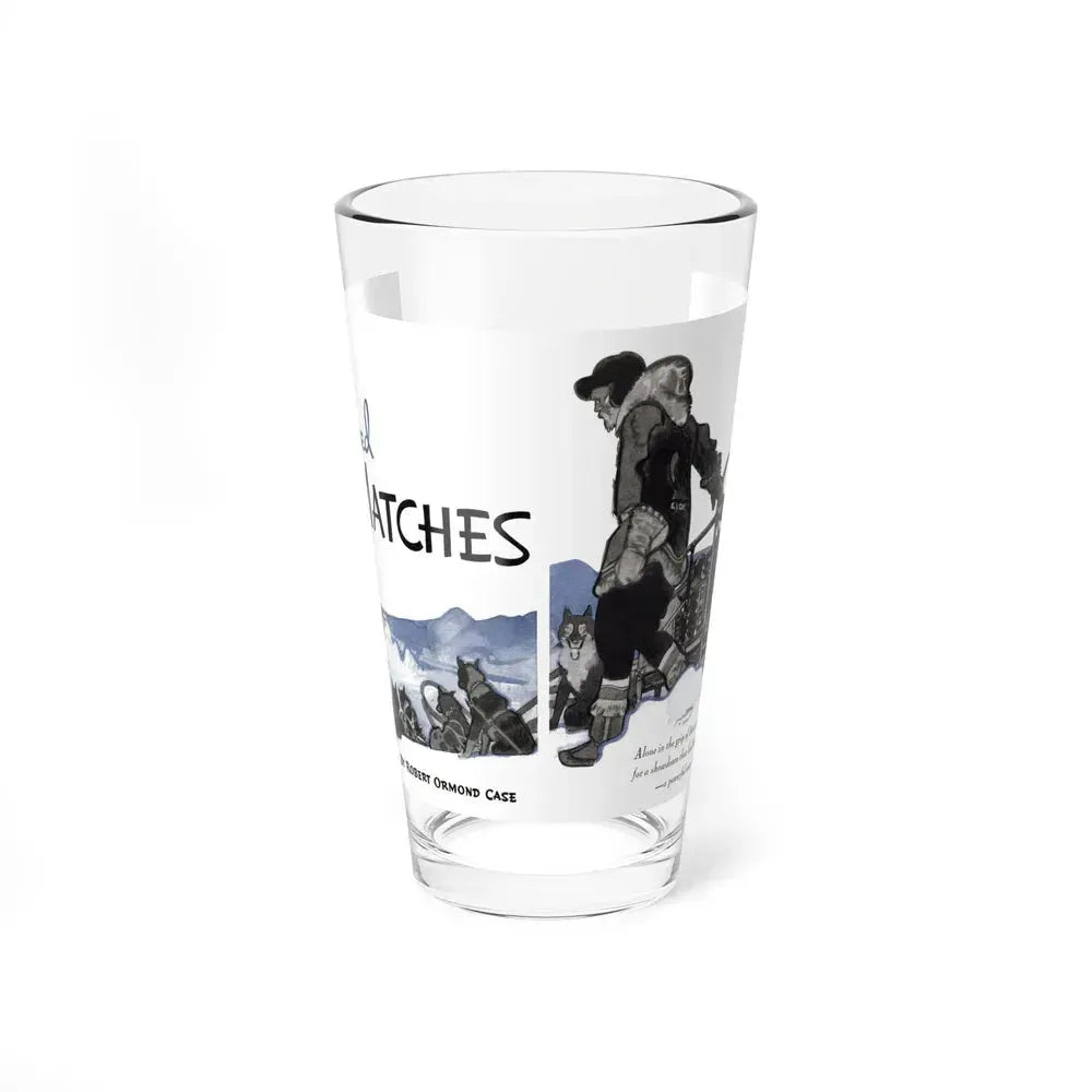 Burned Matches, The American Magazine, December 1936 (Magazine Illustration) Pint Glass 16oz 16oz - Go Mug Yourself