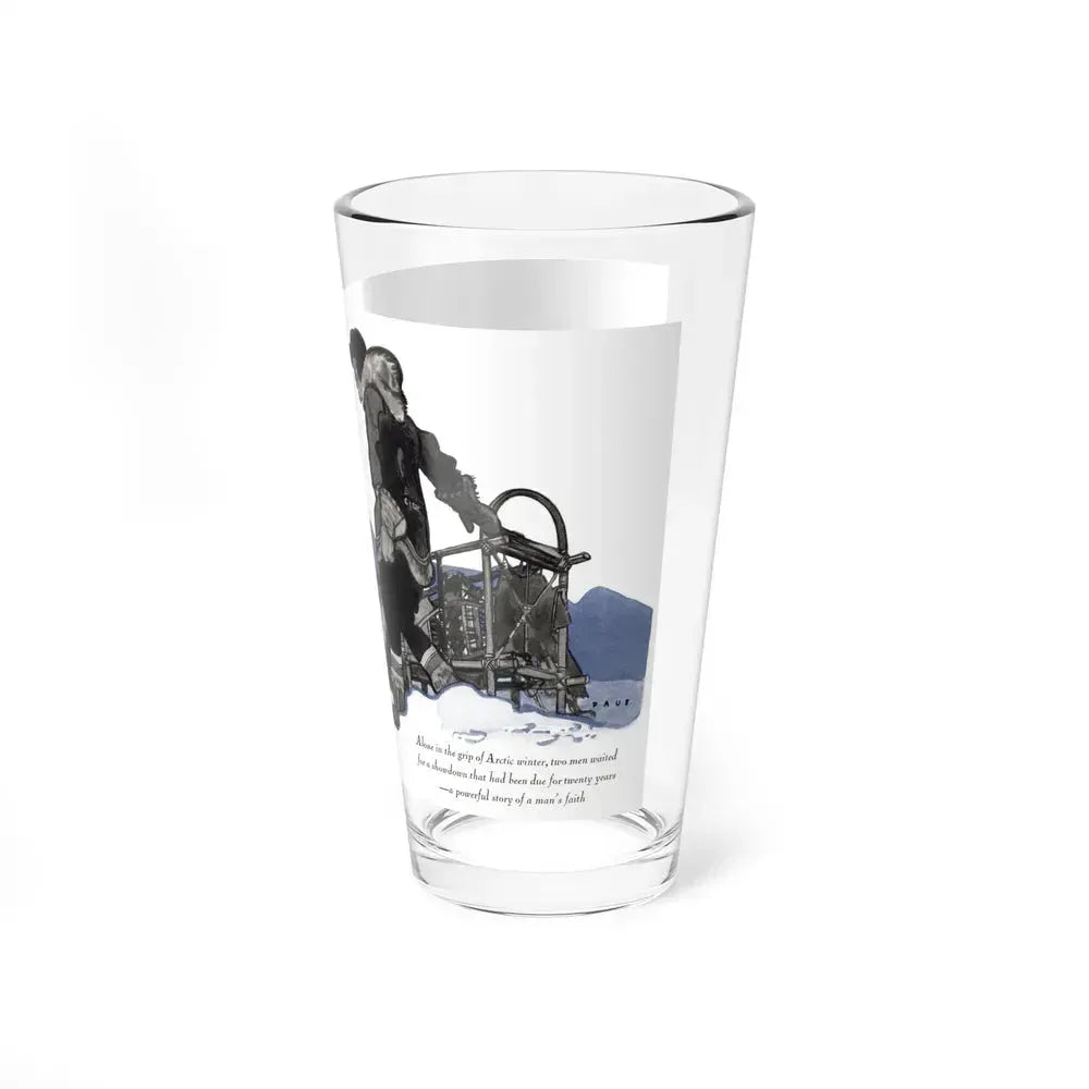 Burned Matches, The American Magazine, December 1936 (Magazine Illustration) Pint Glass 16oz - Go Mug Yourself