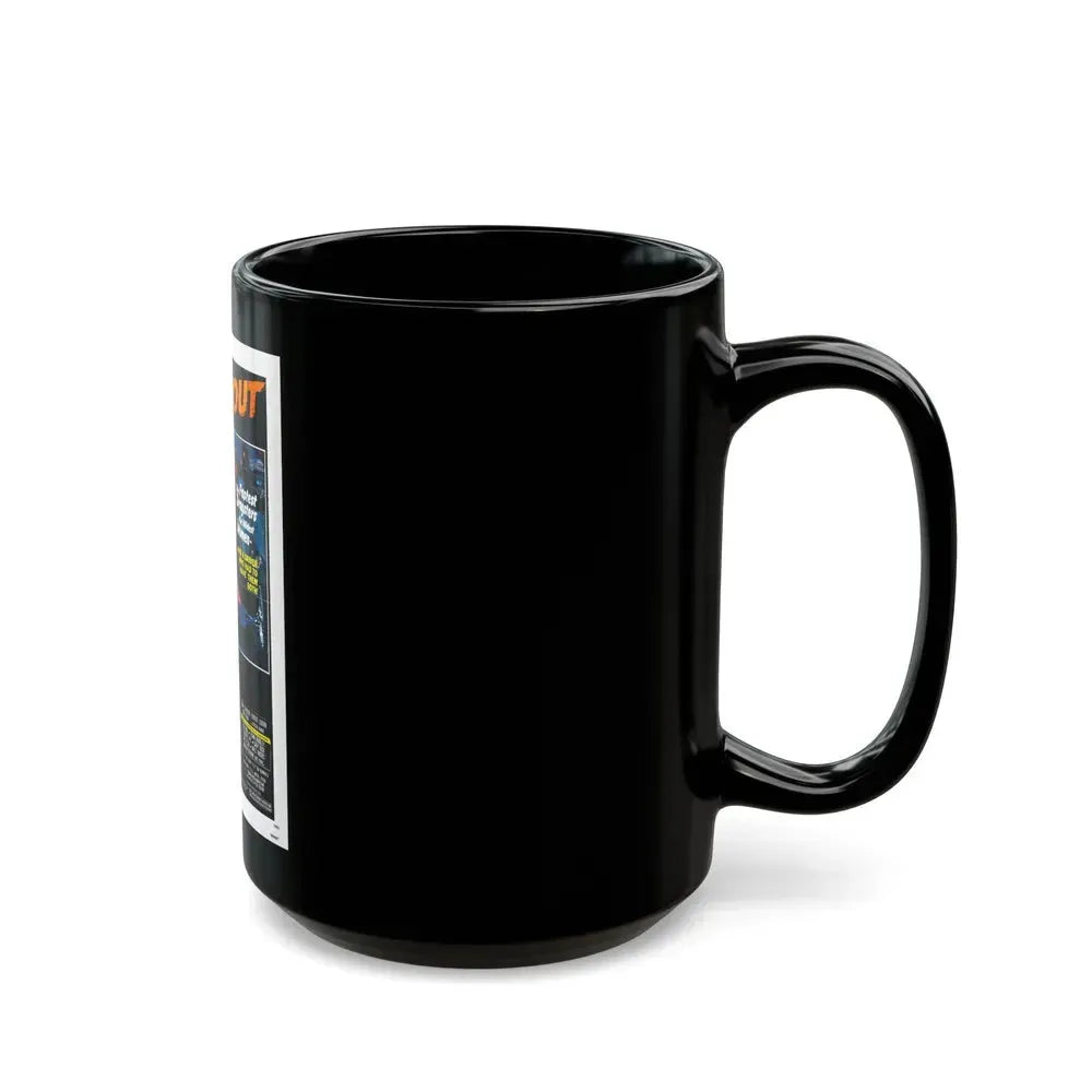 BURNOUT 1979 Movie Poster - Black Coffee Mug - Go Mug Yourself