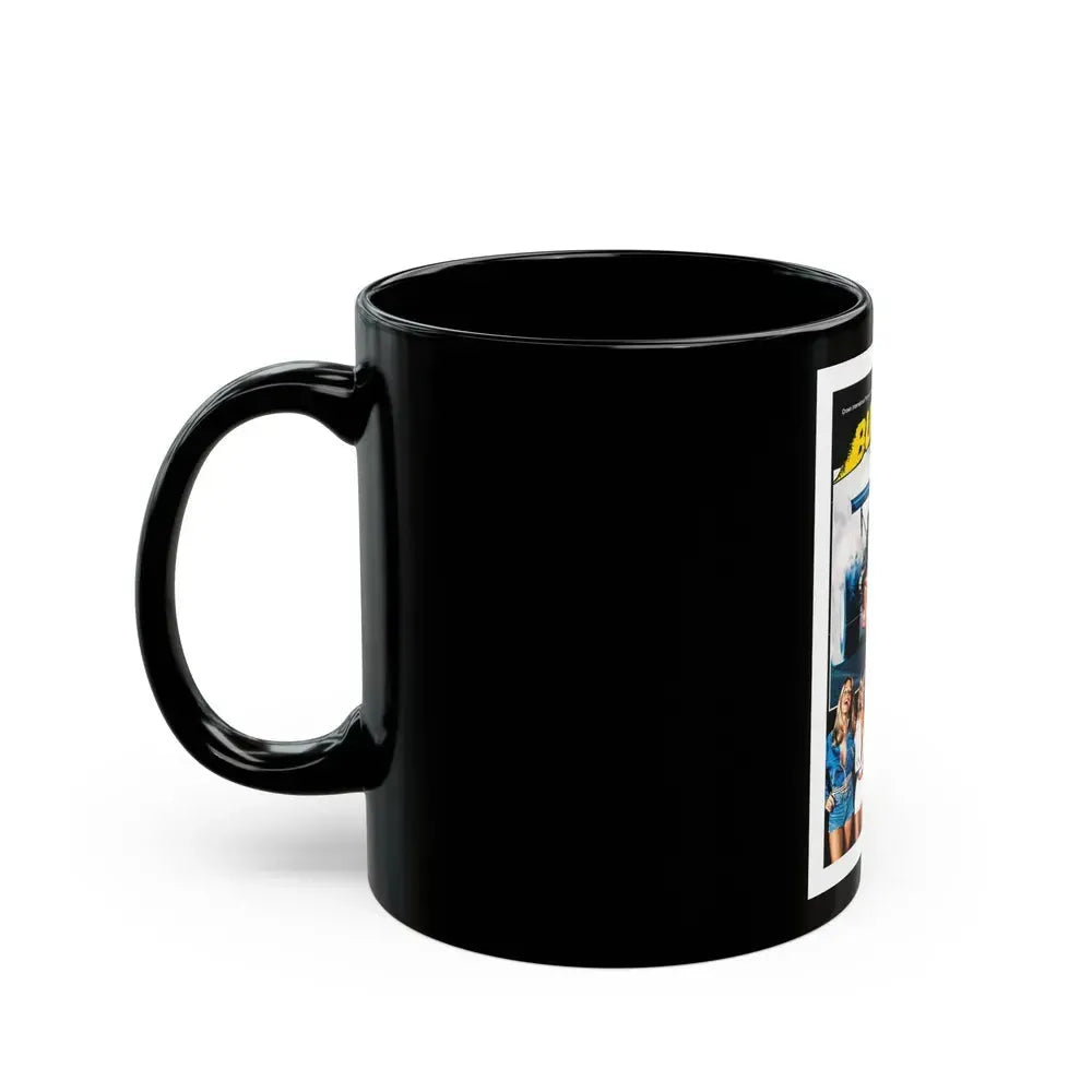BURNOUT 1979 Movie Poster - Black Coffee Mug - Go Mug Yourself