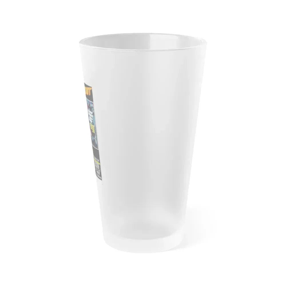 BURNOUT 1979 Movie Poster - Frosted Pint Glass 16oz - Go Mug Yourself