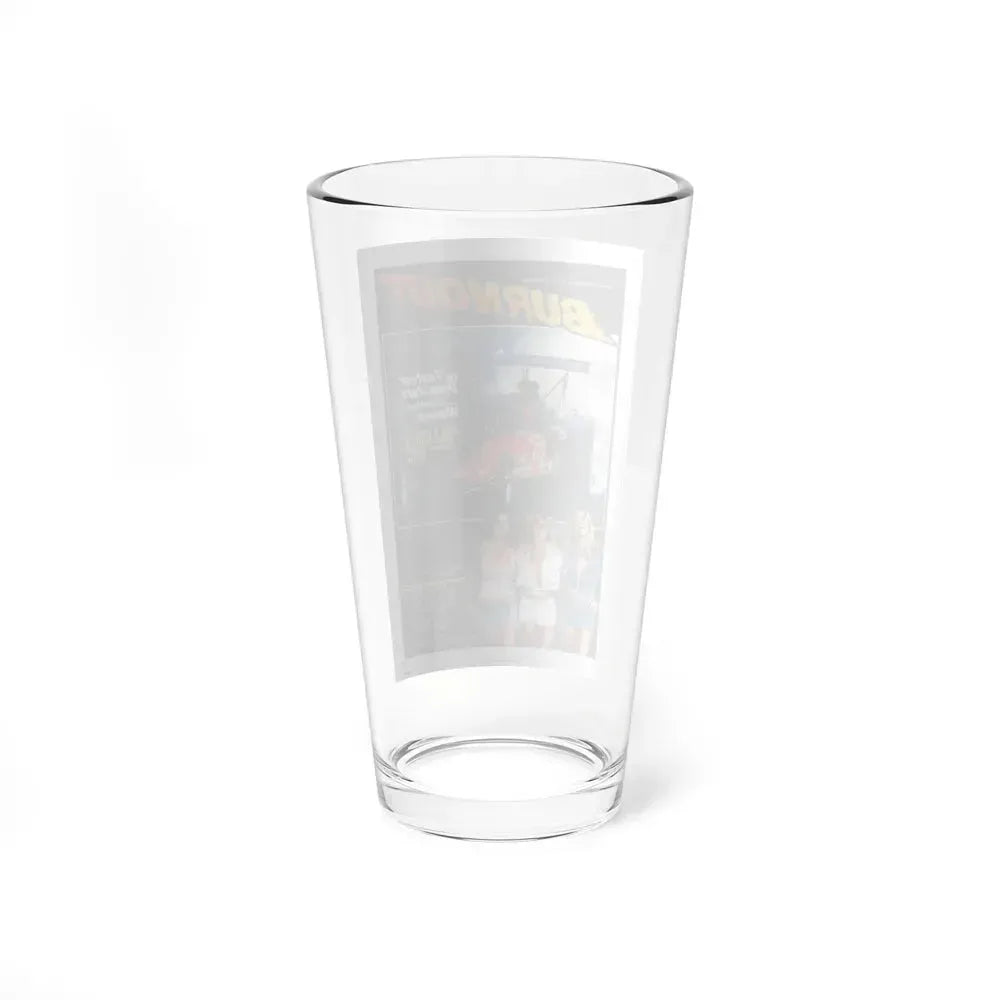 BURNOUT 1979 Movie Poster - Pint Glass 16oz - Go Mug Yourself