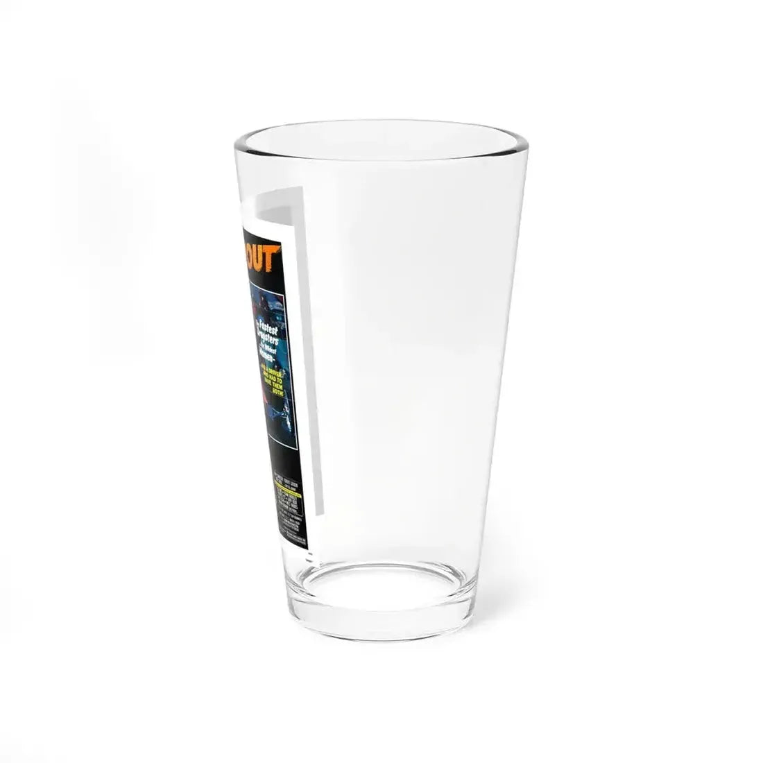 BURNOUT 1979 Movie Poster - Pint Glass 16oz - Go Mug Yourself