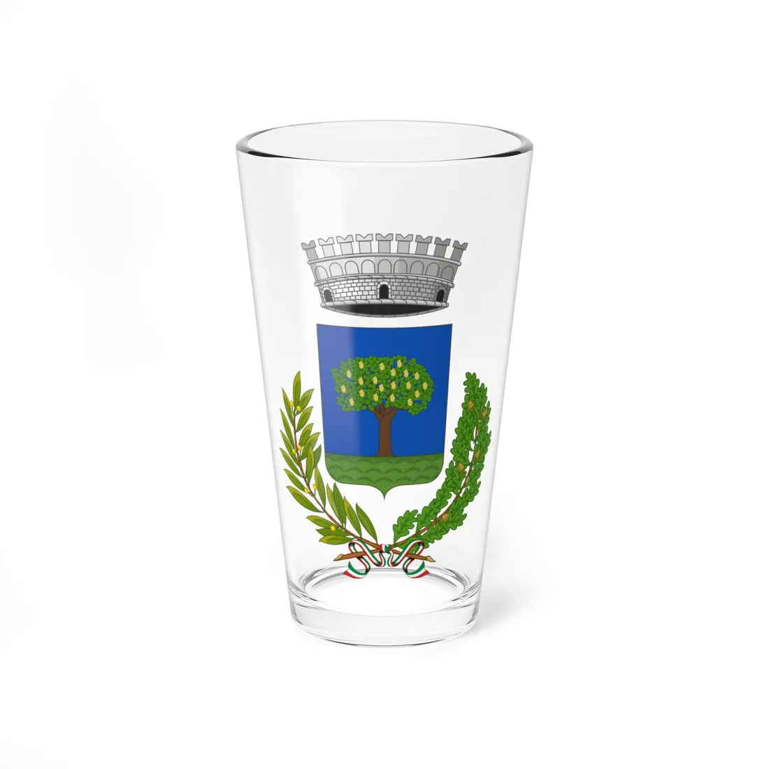 Buscate-Stemma (Italy) (Coat of Arms) Pint Glass 16oz 16oz - Go Mug Yourself