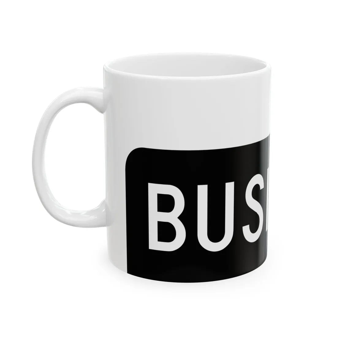Business plate black FL 1956 (Florida) (Road Sign) White Coffee Mug - Go Mug Yourself