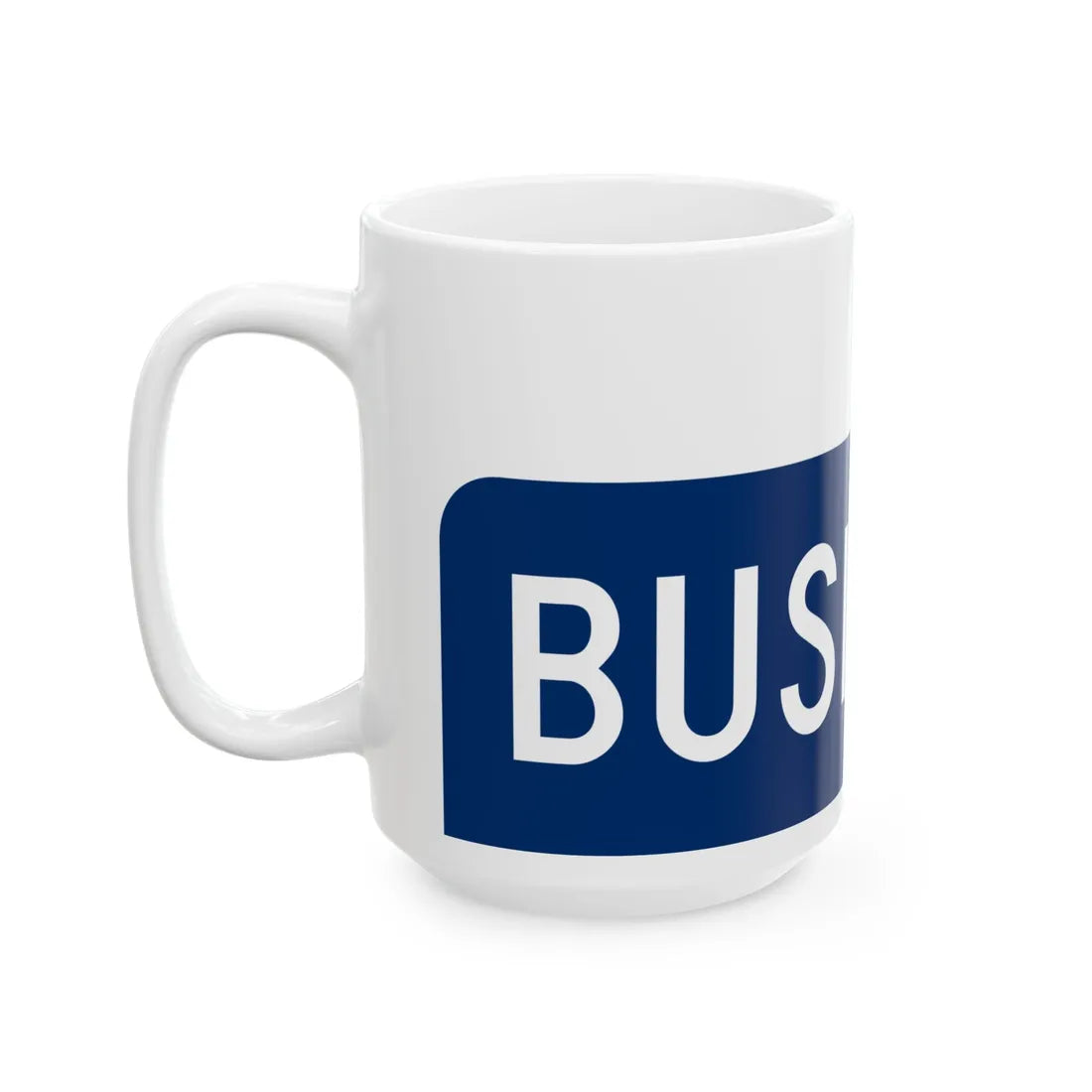 Business plate blue FL 1956 (Florida) (Road Sign) White Coffee Mug - Go Mug Yourself