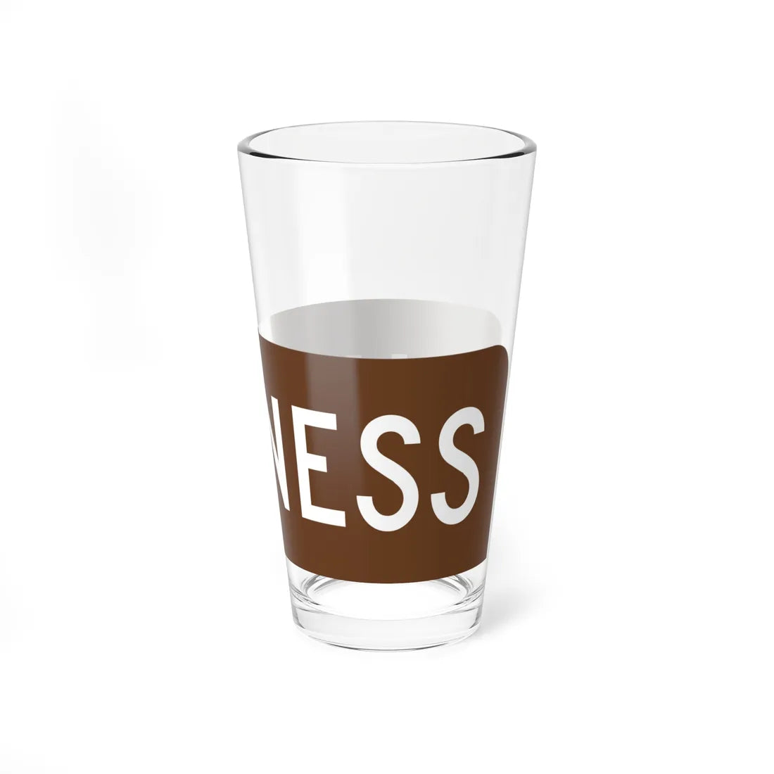 Business plate brown FL 1956 (Florida) (Road Sign) Pint Glass 16oz - Go Mug Yourself