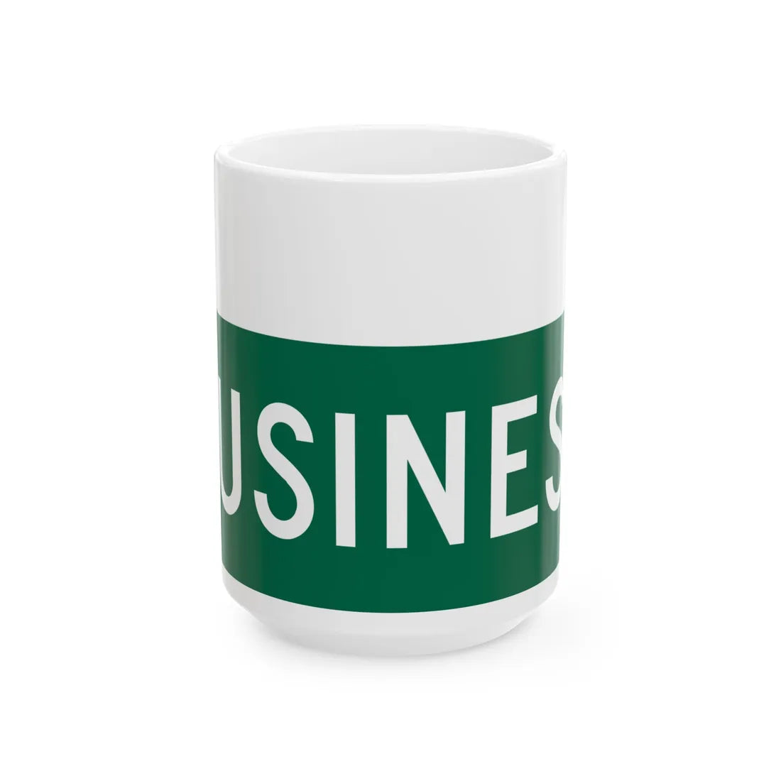 Business plate green FL 1956 (Florida) (Road Sign) White Coffee Mug 15oz - Go Mug Yourself