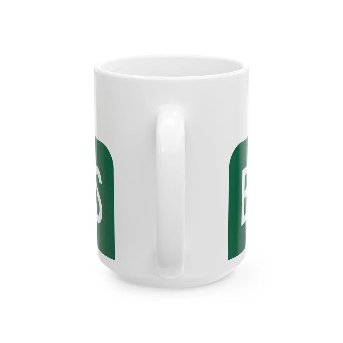 Business plate green FL 1956 (Florida) (Road Sign) White Coffee Mug - Go Mug Yourself