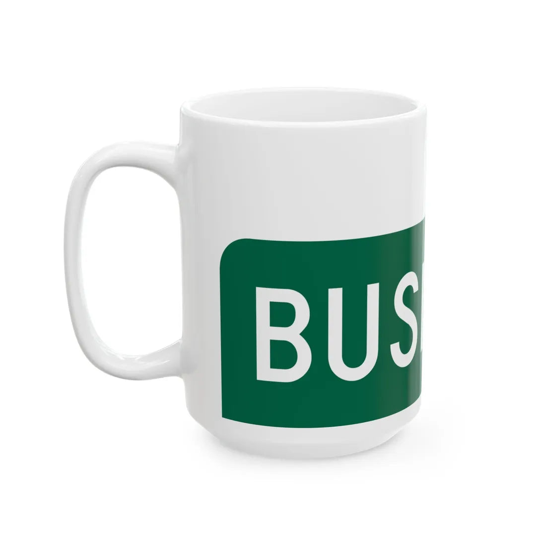 Business plate green FL 1956 (Florida) (Road Sign) White Coffee Mug - Go Mug Yourself