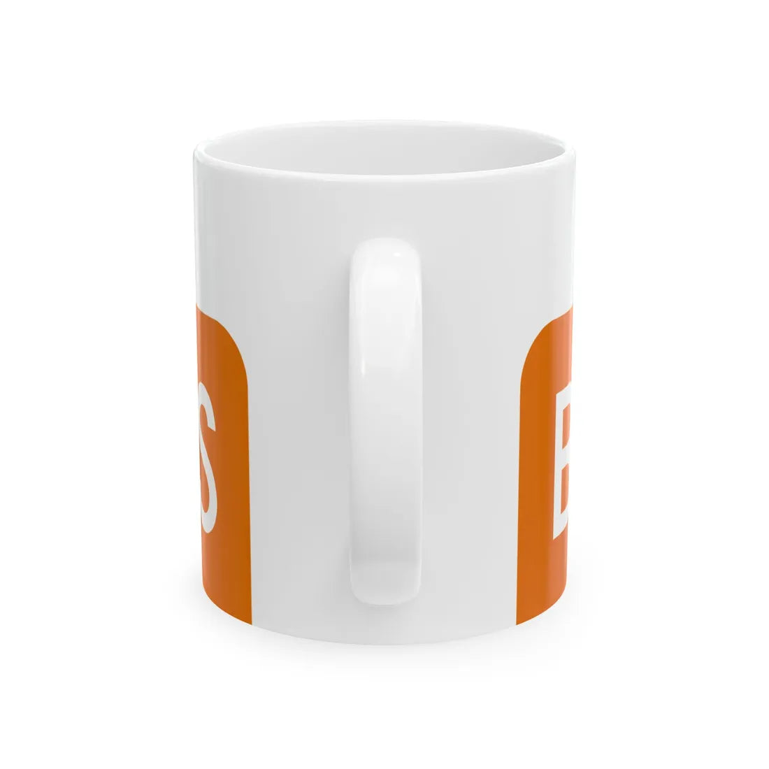 Business plate orange FL 1956 (Florida) (Road Sign) White Coffee Mug - Go Mug Yourself
