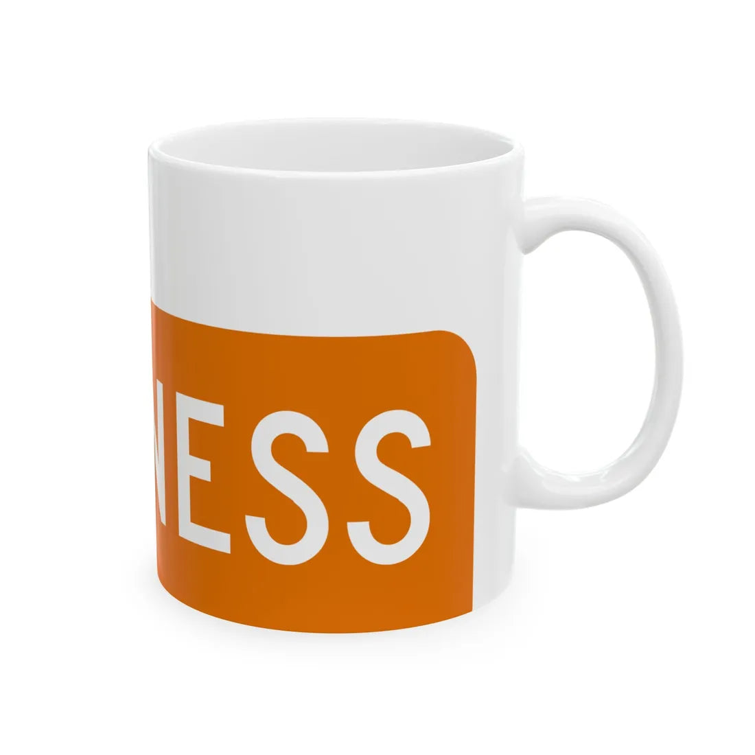 Business plate orange FL 1956 (Florida) (Road Sign) White Coffee Mug - Go Mug Yourself