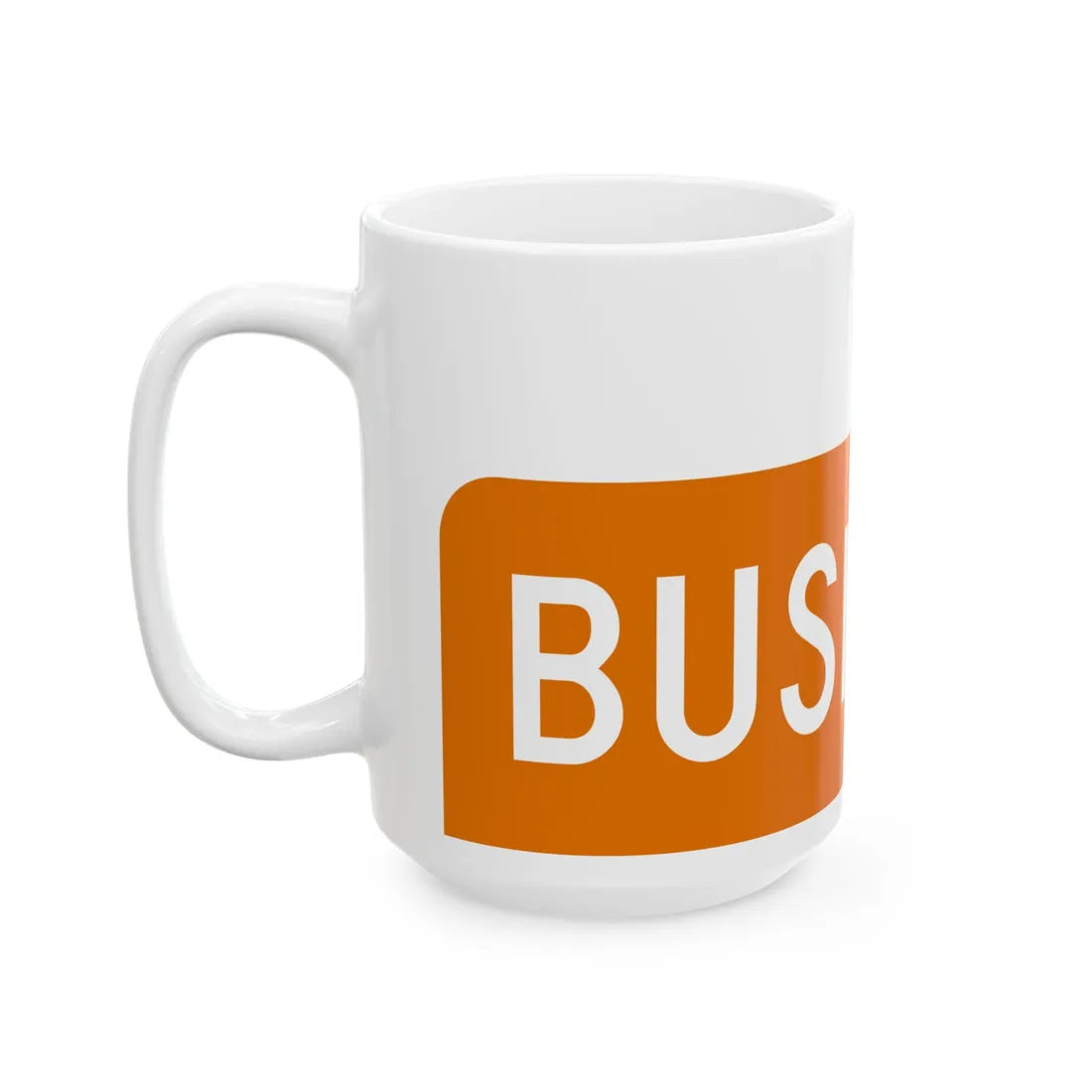 Business plate orange FL 1956 (Florida) (Road Sign) White Coffee Mug - Go Mug Yourself