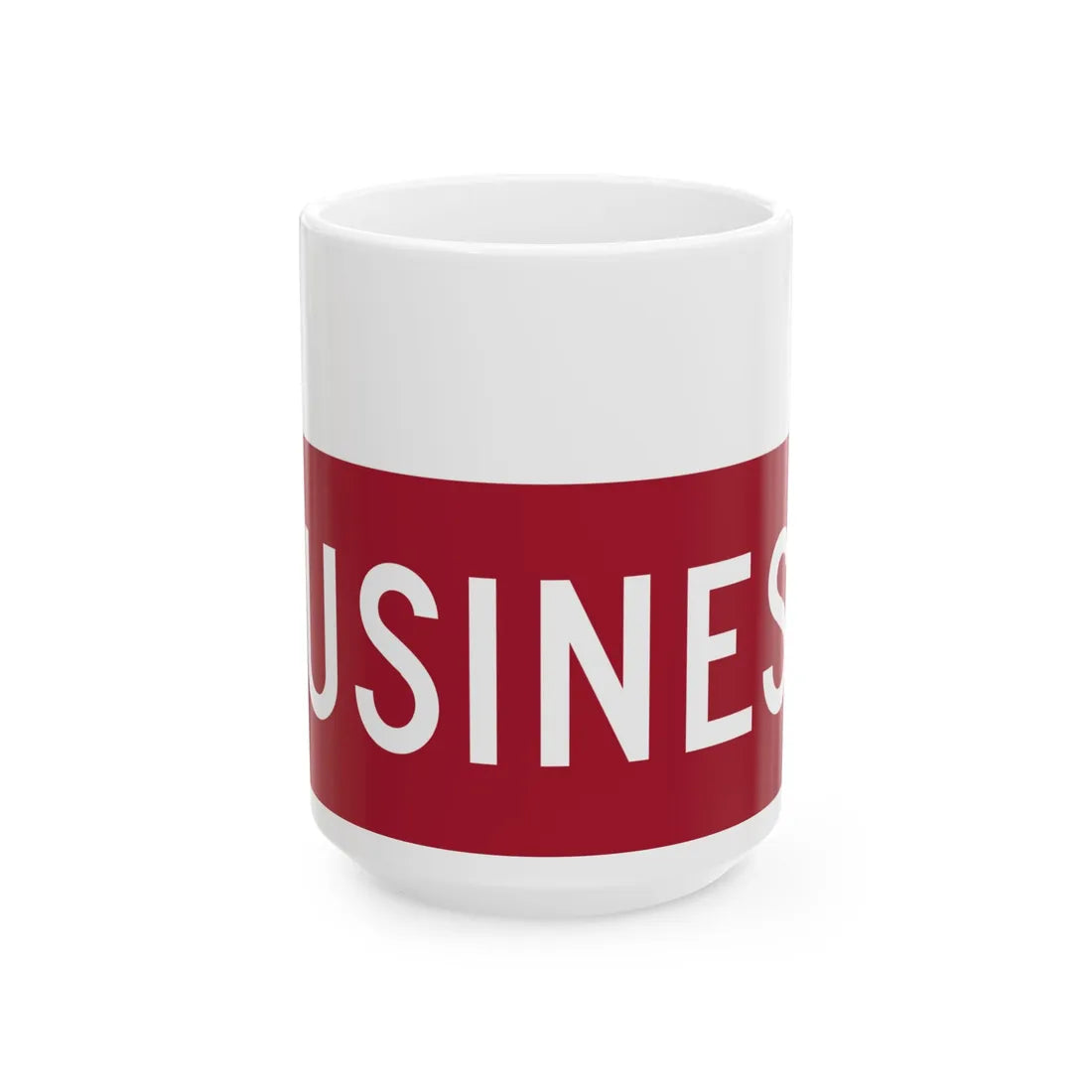 Business plate red FL 1956 (Florida) (Road Sign) White Coffee Mug 15oz - Go Mug Yourself